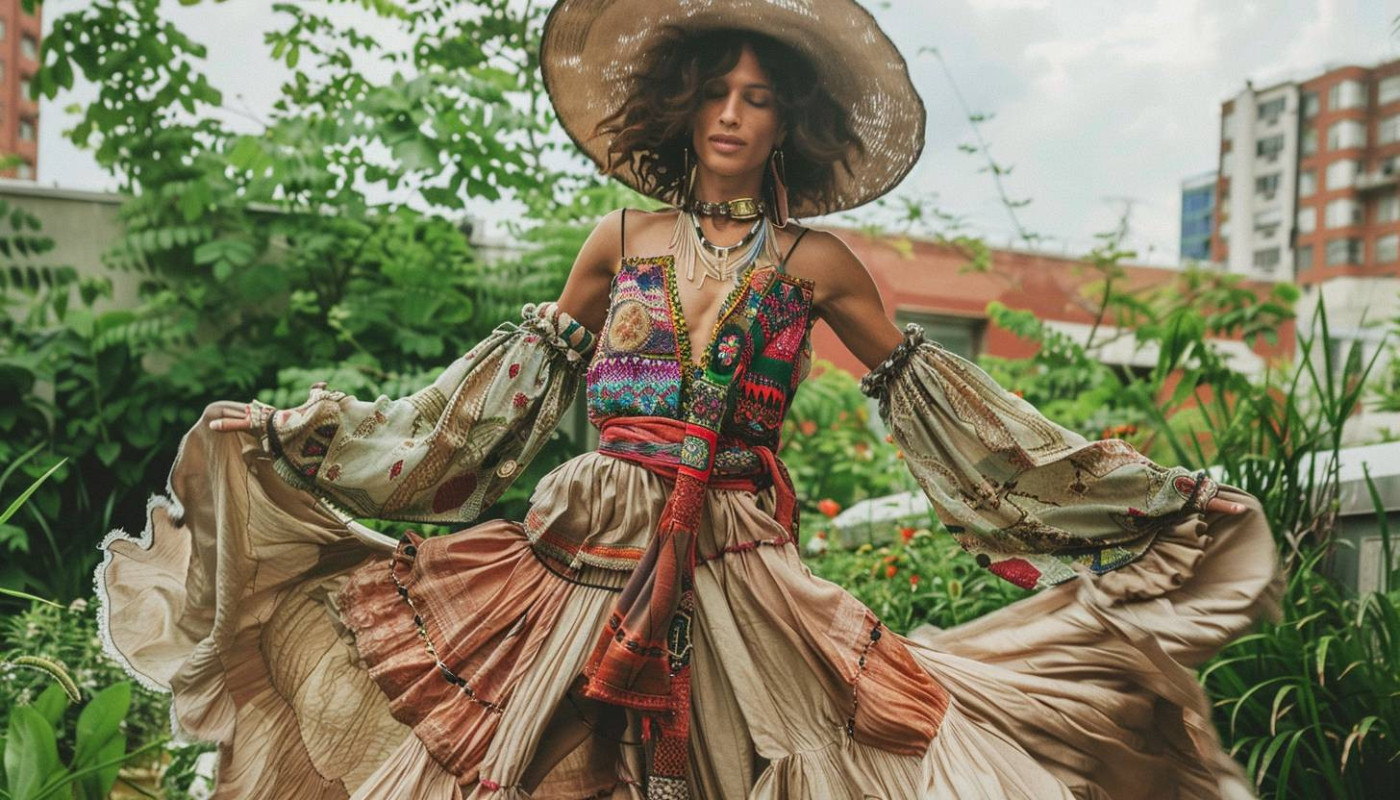 Cómo combinar la ropa hippie para lograr un estilo elegante y contemporáneo